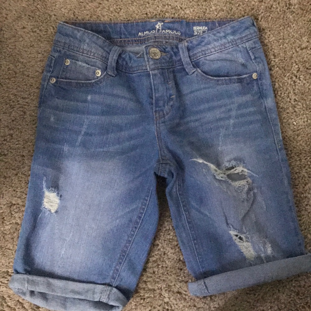 Almost Famous denim shorts